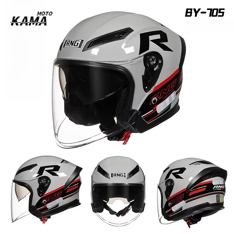Hot DOT Approved  Motorcycle Helmet Men Women Motocross Helmet Dual Visor Protect ABS Shall Lightweight Comfortable Moto Cycling
