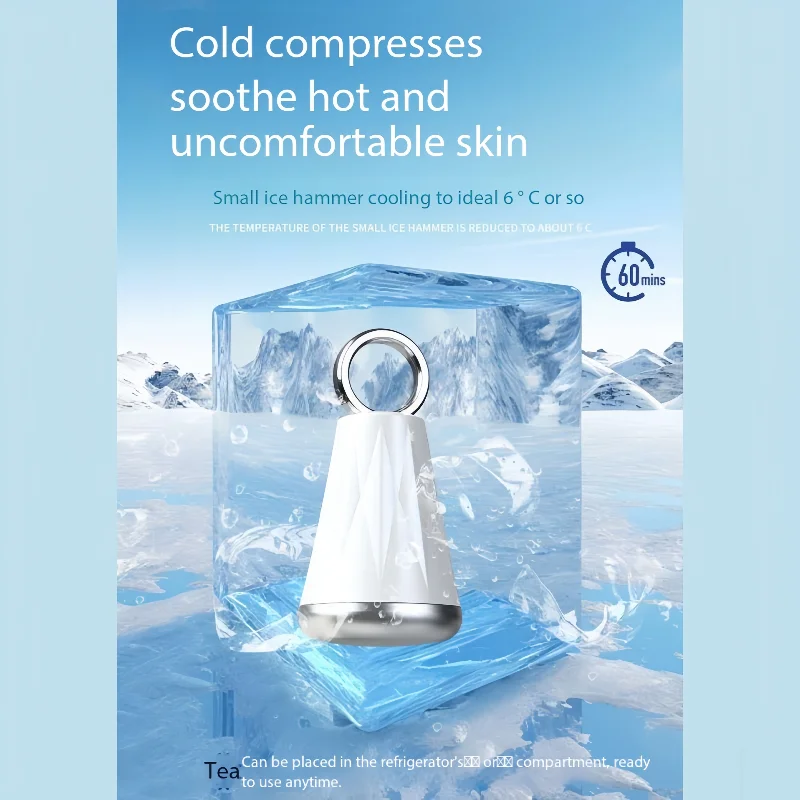 Cold Therapy Ice Hammer, Alleviate Facial Swelling Redness, Sunburn Recovery & Pore Shrinking