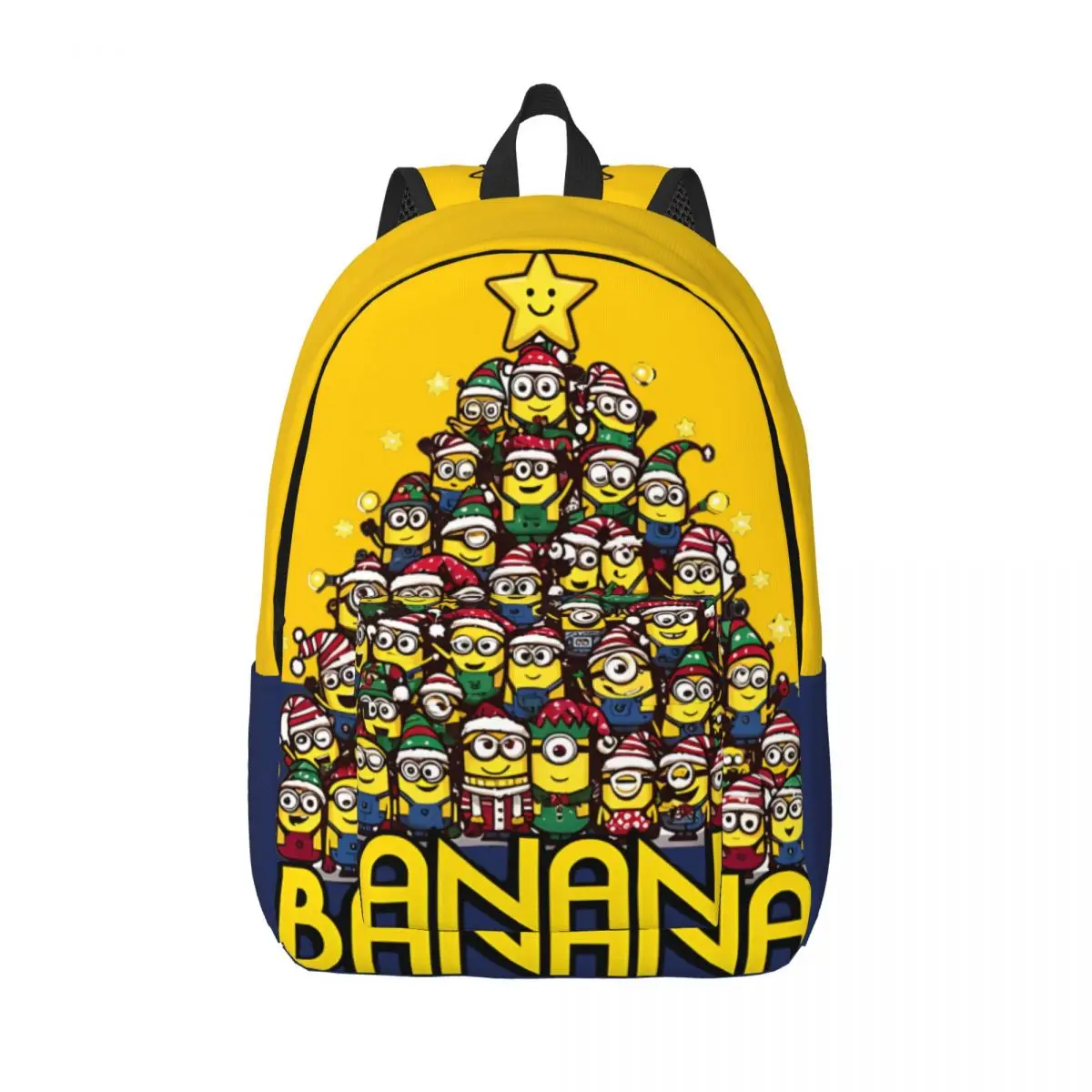 

For Gifts Banana Christmas Humor Minions Large Capacity Kindergarten Bag Despicable Me Minions Cool For Kid Children's Bags