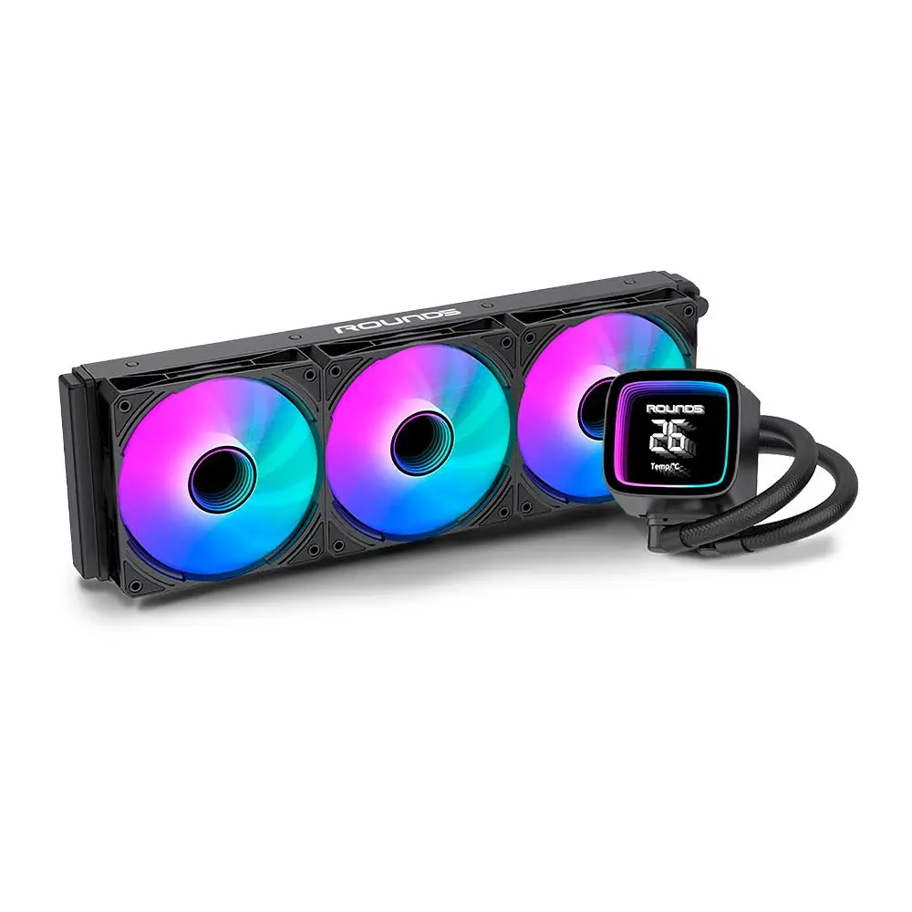 dissipatore-a-liquido-gamer-round5-boreah-360-argb-con-display-nero