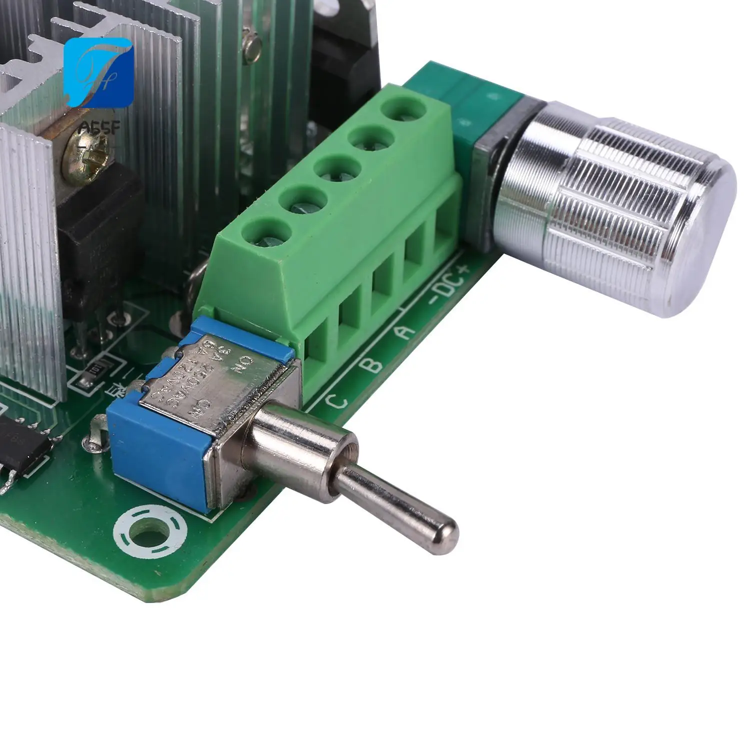 A55F-BLDC Three-Phase Sensorless Brushless Motor Speed Controller Fan Drive DC 5-36V