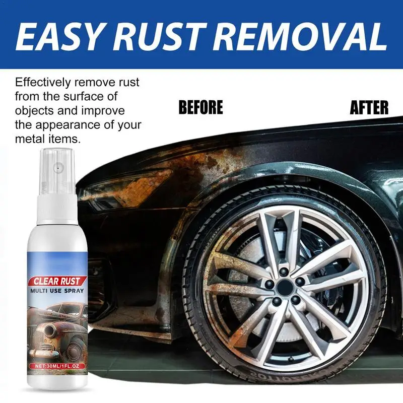 Car Rust Removal Spray Rust Removal Spray Multipurpose Rust Prevention Spray Eco-Friendly Rust Reformer Rust Prevention Spray