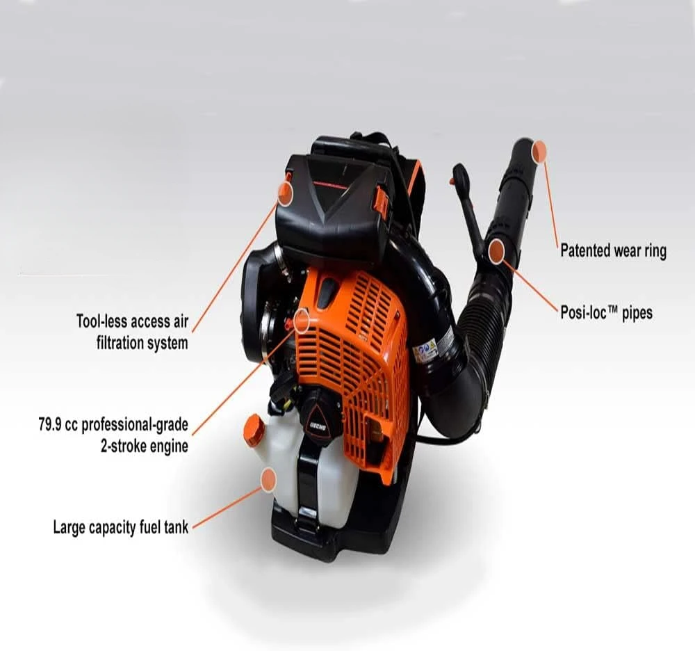 Series Back Pack Blower With Tube Throttle 79.9Cc