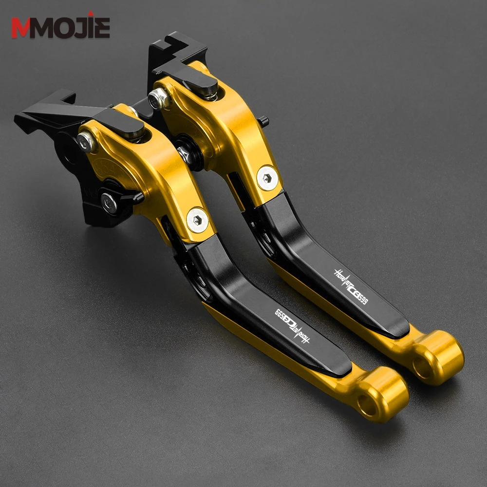 FOR honda CB599 HORNET 1998-2006 Foldable Brake Clutch Levers CB599HORNET Handlebar Handle Grips Ends 2005 2004 2003 2002 2001