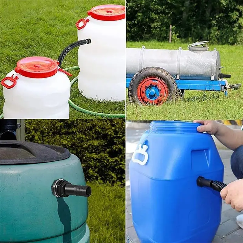 FLYY-Wasserfass-Füllset für Fallrohre, Regenwassersammler, Regenfass-Umleitungssatz verbindet Fallrohr mit Wasserfass. – Detail 5