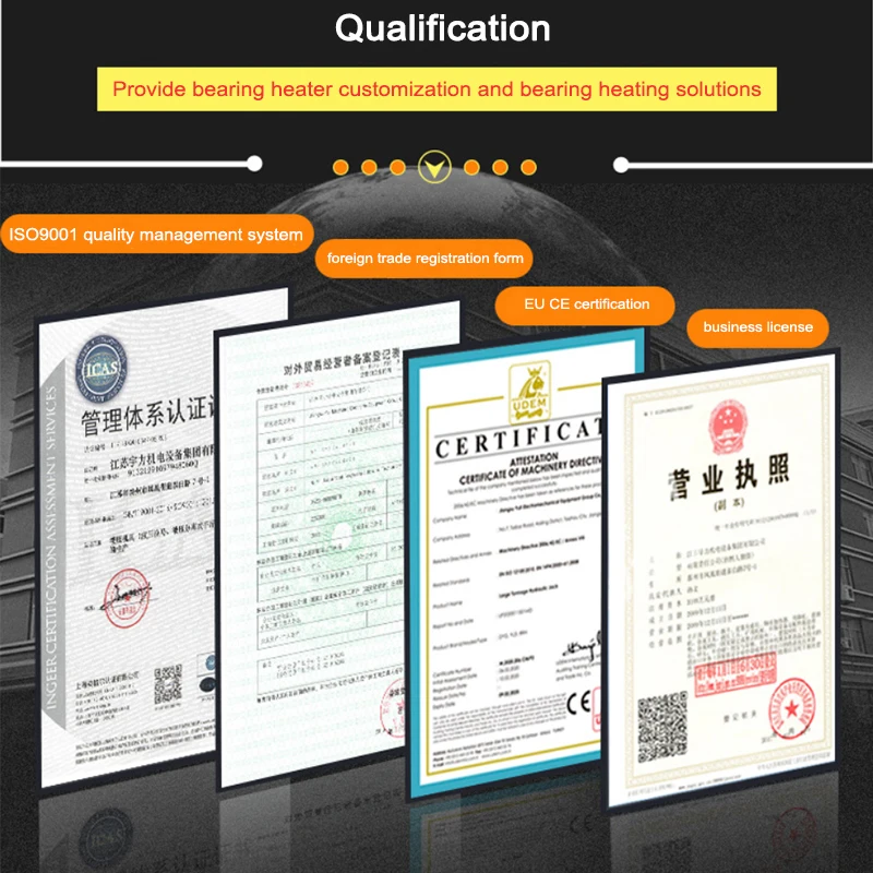 Calentador de rodamientos HA-1-2-3-4-5-6, inducción electromagnética, engranaje controlado por ordenador, instalación de desmontaje rápido