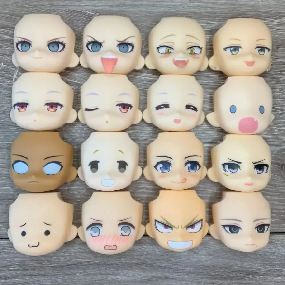 GSC Clay Man OB11 doll universal replacement face expression doll accessories