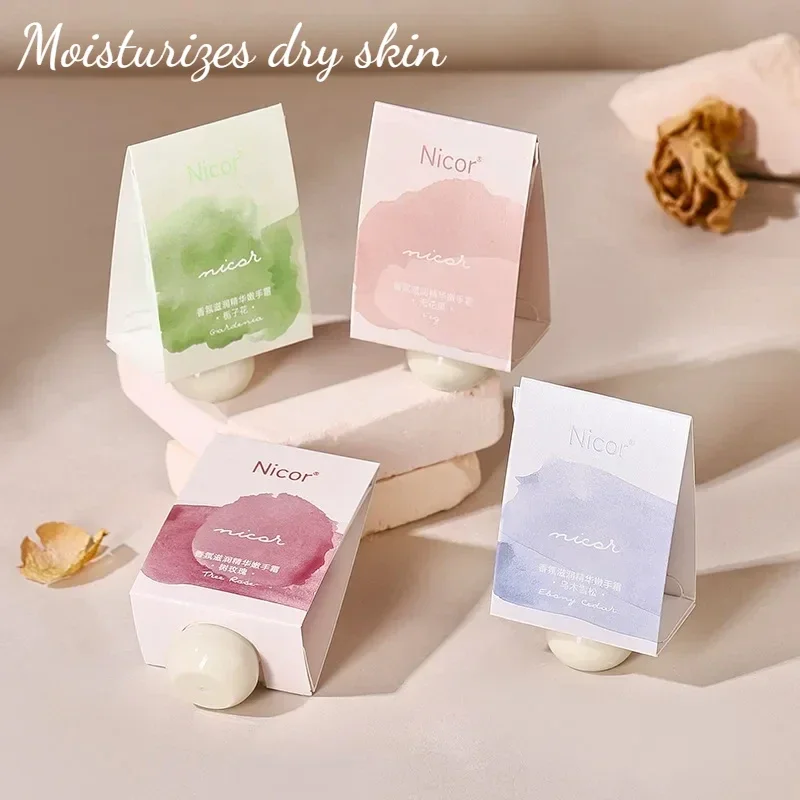 Floral Series Hand Cream Moisturizing Hydrating Anti Chap Repairing Hands Care Beauty Skincare Hand Creams Sets New Skin Care