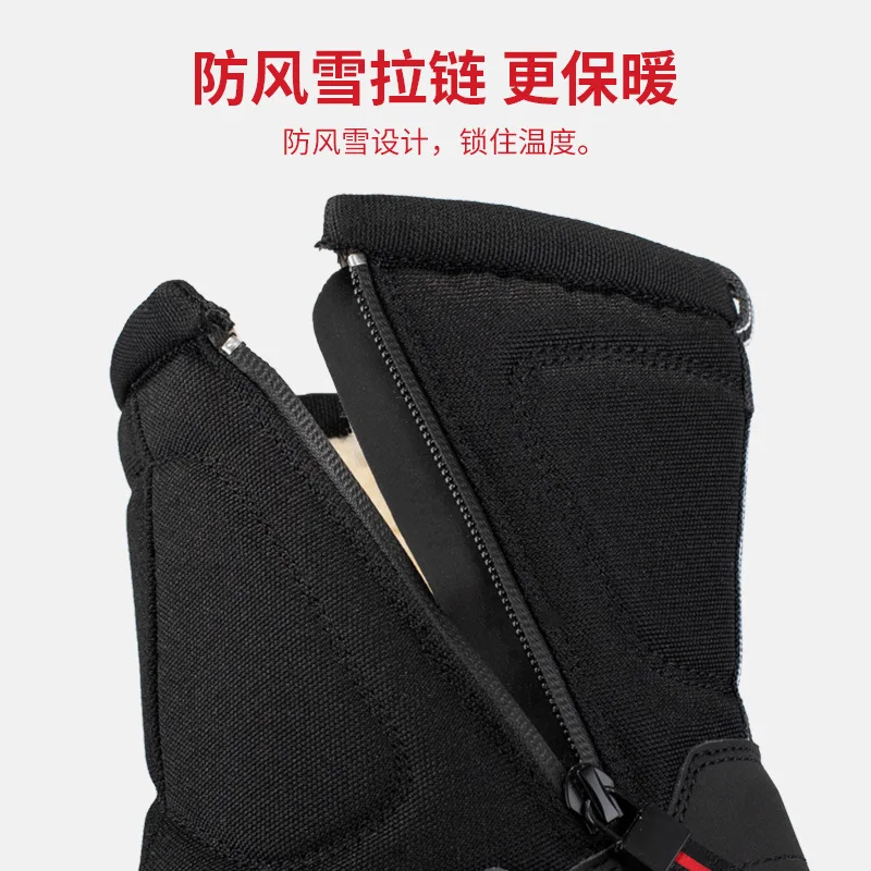 Men Boots 2023 Winter Shoes For Men Warm Snow Boots Mid-calf Men Warm Shoes Thick Plush Winter Boots For Men Women Cotton Shoes