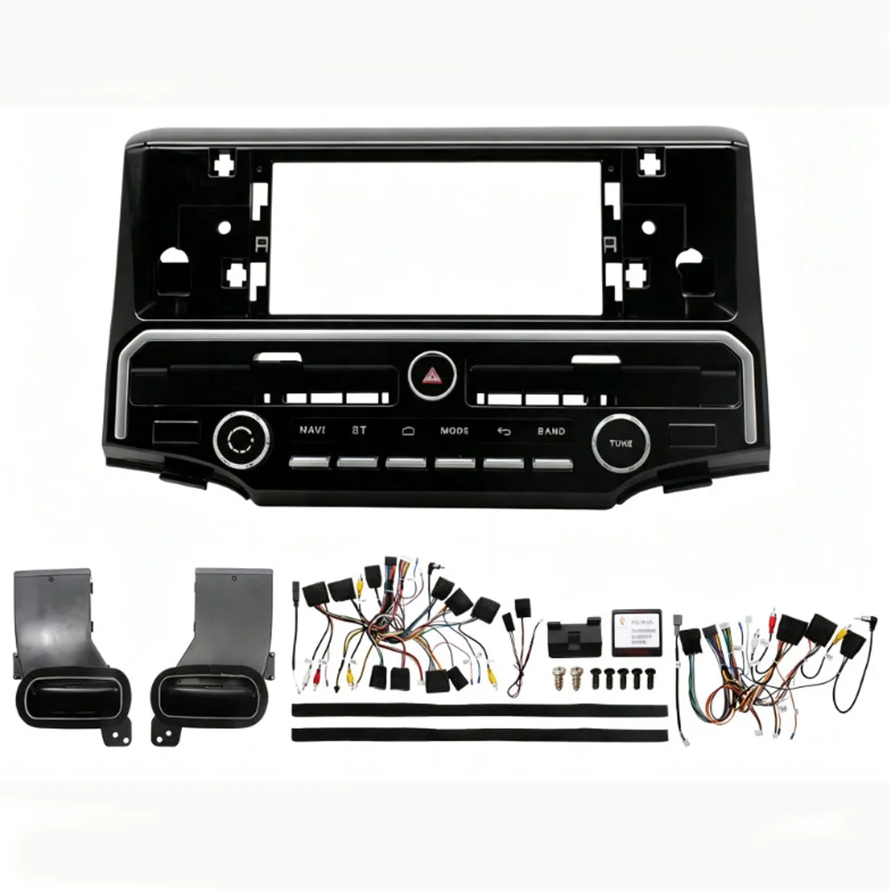 12.3 Inch Radio Fascia Frame For Toyota 4 Runner 2009 Android Stereo Dashboard Panel Trim Kit