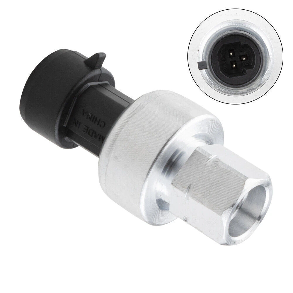 

High Quality A/C Pressure Switch Sensor with Connector for GM Vehicles - For Buick For Chevrolet For Hummer OEM Replacement