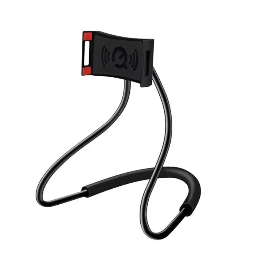 Soporte para teléfono móvil con cuello colgante, collar Flexible giratorio 360, soporte para tableta, Universal, multifuncional para iPhone//