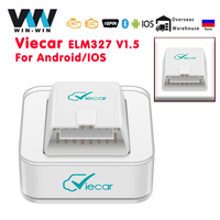 Viecar ELM327 V1.5 PIC18F25K80 Engine OBD 2 OBD2 Car Diagnostic Scanner Auto tool Bluetooth 4.0 For Android/IOS ELM 327 V 1 5