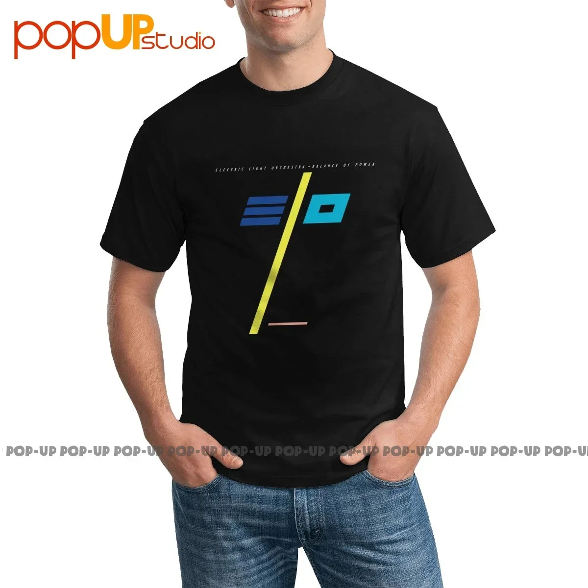 New Electric Light Orchestra.Elo Blance Of Power T-shirt Cotton Hipster Best Seller Tee Shirt