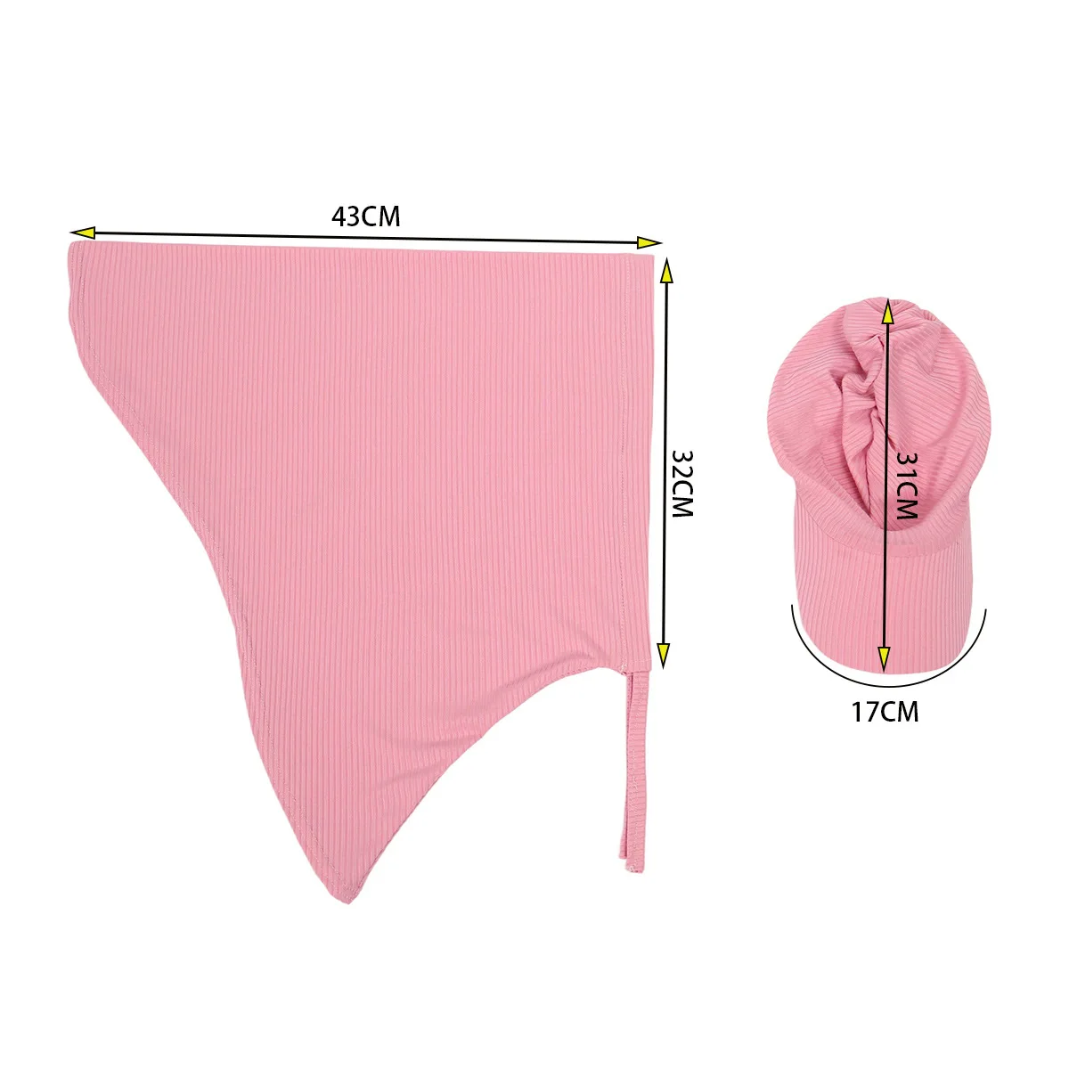 

Исламский хиджаб, бейсболки, Джерси, хиджаб, шарф, чехол на шею, комплект из 2 предметов, готовый к ношению, тюрбан, мгновенная повязка на голову, аксессуар