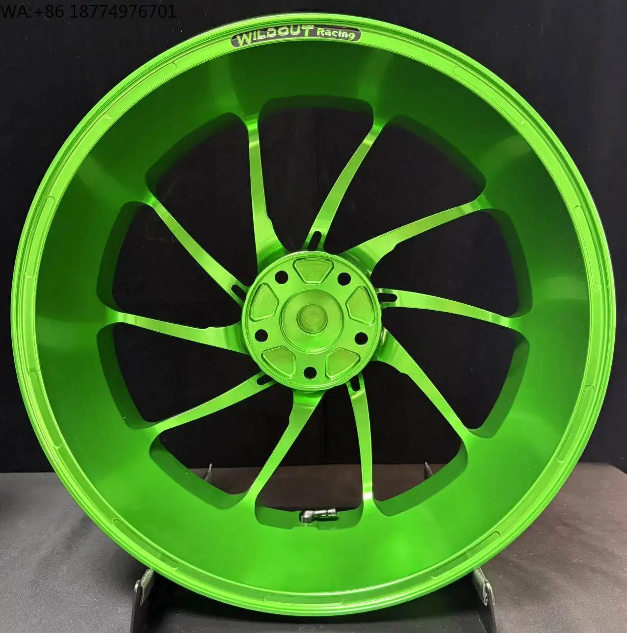 

Колеса для мотоциклов Kawasaki H2, H2R, H2C 2015-2025 из кованого алюминиевого сплава 6061 T6 – облегченные гоночные колеса с ЧПУ