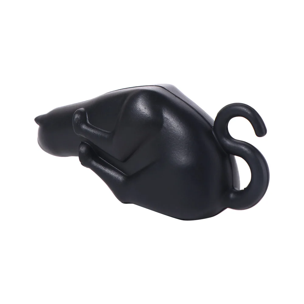 

Reusable Kitten Silicone Wine Bottle Stopper Black Cat Keep Fresh Bottle Sealer Easy To Clean Cute Beer Bottle Stopper Bar