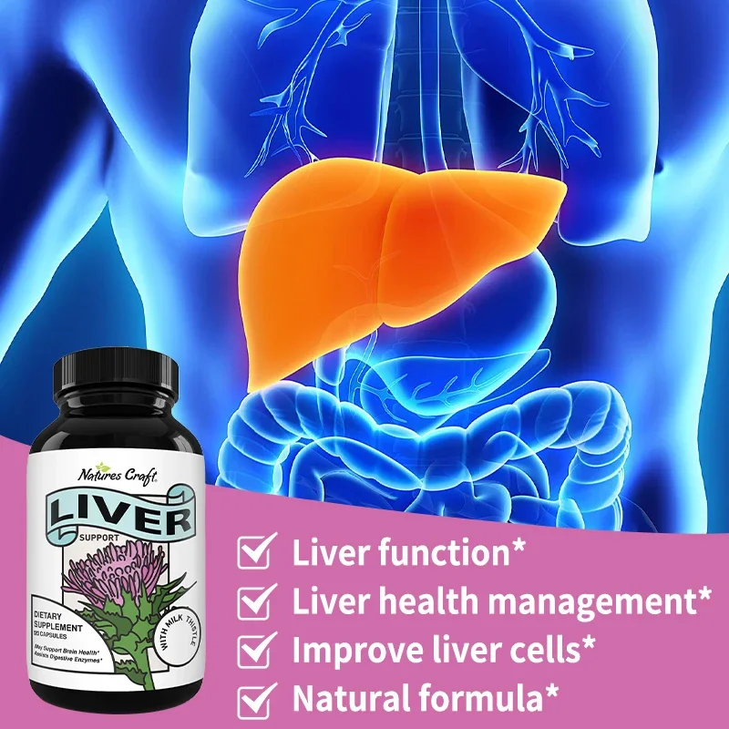 Liver supplement-contains milk thistle, artichoke, and dandelion root