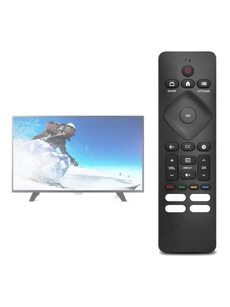 R53C Remote Control HDTV 43PUL7652 Replacement for F7 50PFL5604/F7 43PFL5604/F7 50PFL5604/F7A 43PFL5766/F6 50PFL5766
