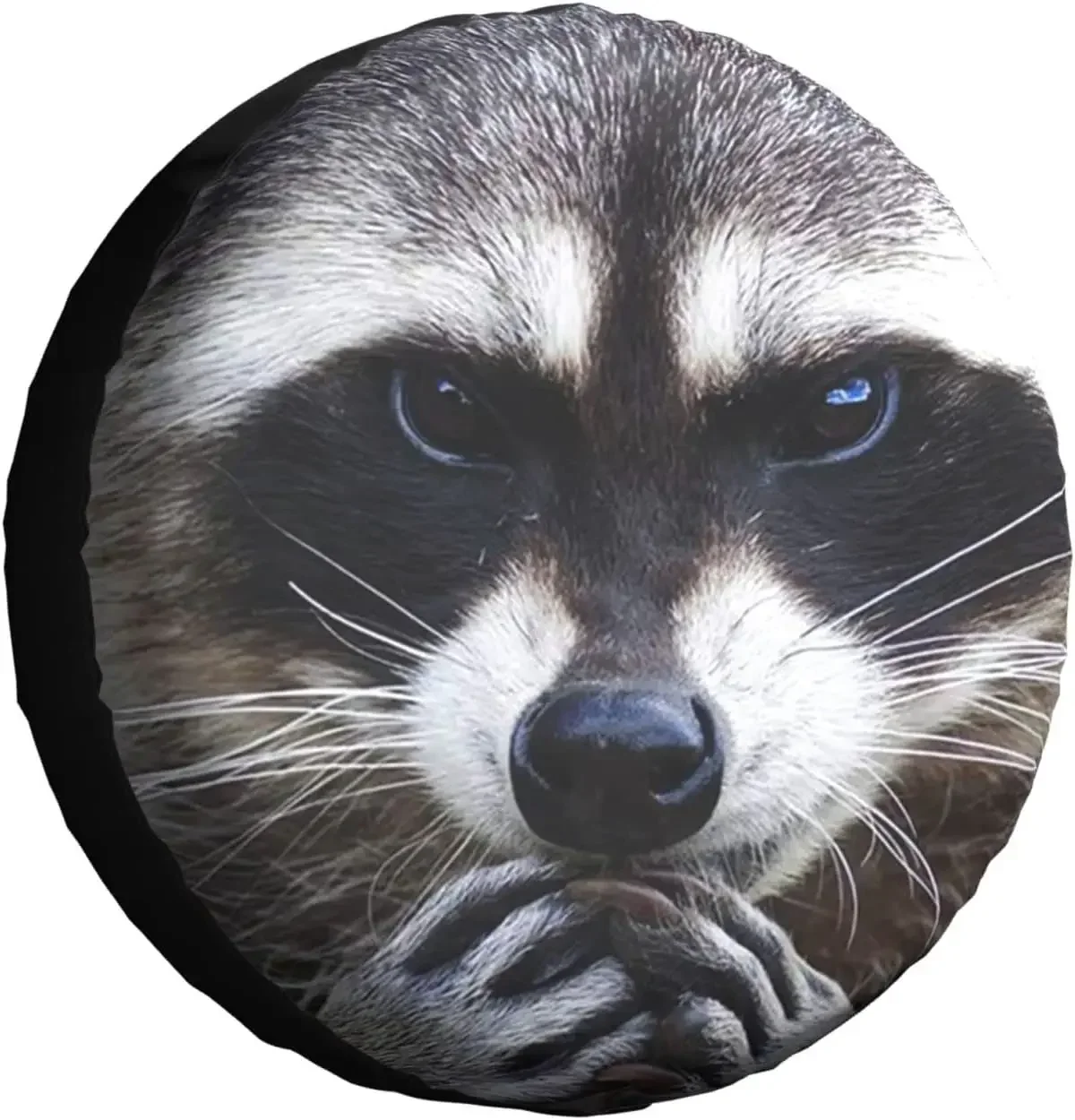 

Spare Tire Cover Universal Tires Cover Cute Little Raccoon Car Tire Cover Wheel Weatherproof And Dust-Proof UV Sun Tire