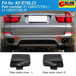 Rear Bumper Trailer Tow Eye Hook Cap Cover For BMW X5 E70LCI E70 M SPORT m50 51128037279 51128037280 51127206865 51118050697