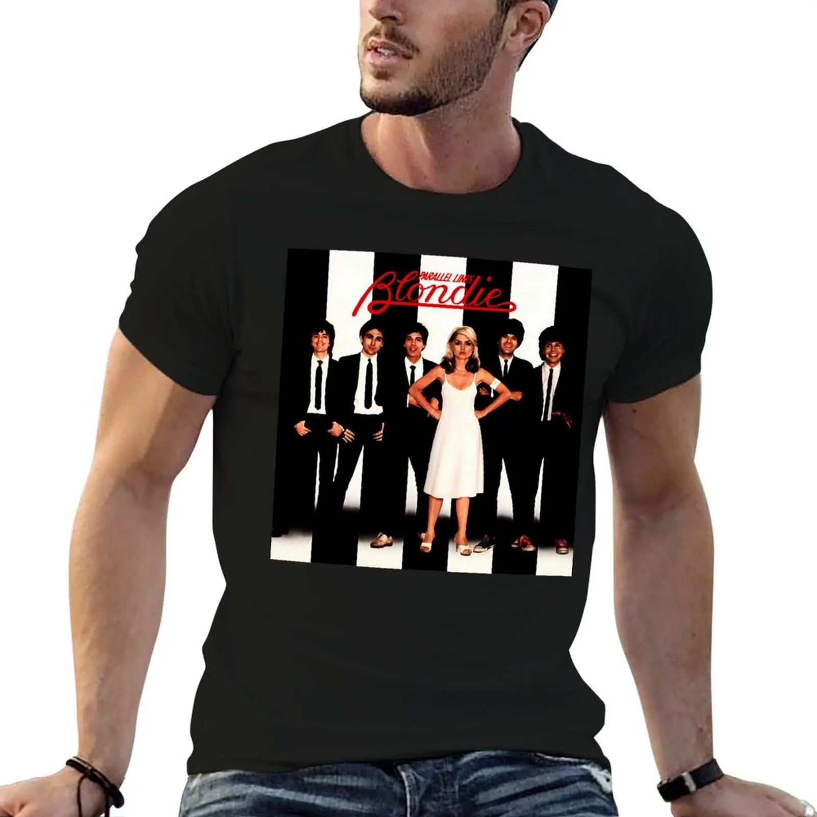 Meilleure légende du rock musicien la plus populaire - Parallel Lines T-Shirt Louboutins fashion shirts cotton t shirt men