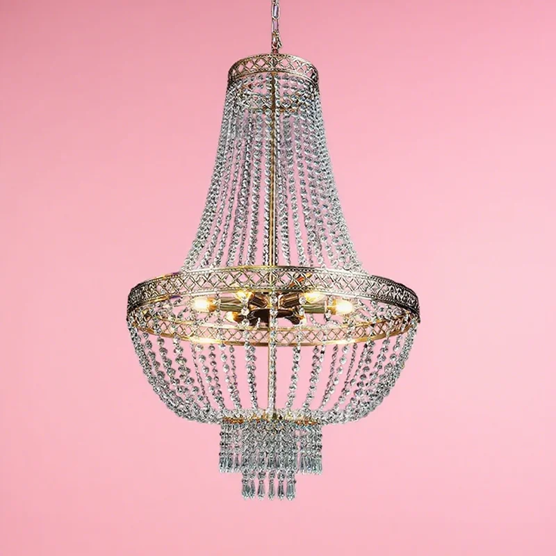 

Luxury Wedding Flower Arches With Chandelier Crystal Pendant Aisle Walkway Centerpieces Road Lead Outdoor Backdrop Display Stand