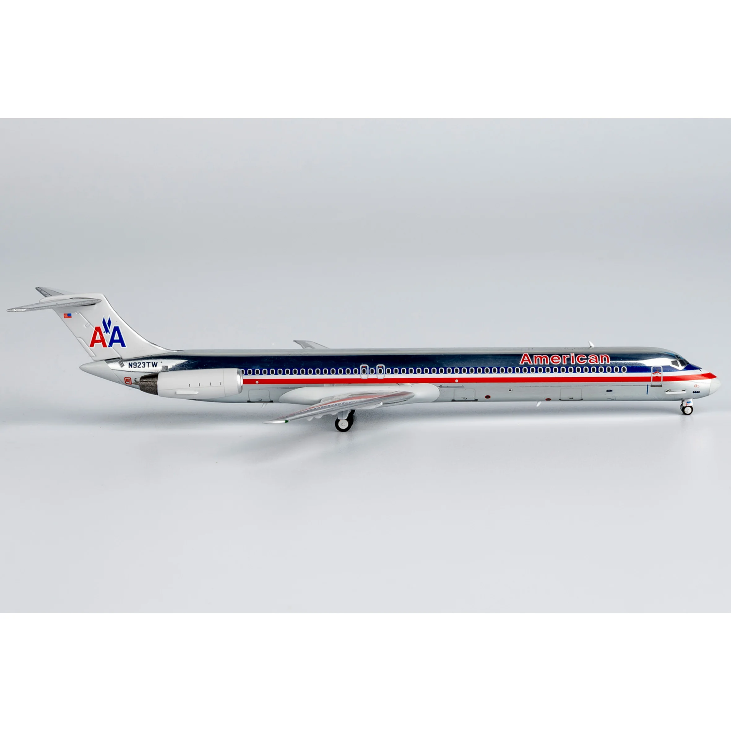 1: 400 NG 83006 US MD-82 نموذج طائرة N923TW سبيكة نموذج طائرة #4
