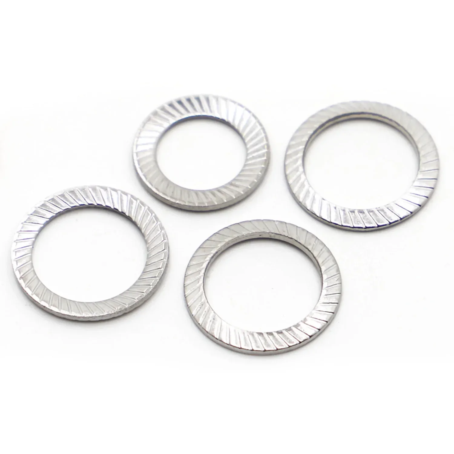 M2.5 M3 M4 M5 M6 M8 M10 M12 M14 M16 304 A2-70 Stainless Steel DIN9250 Disc Serrated Lock Washer Knurled Gasket