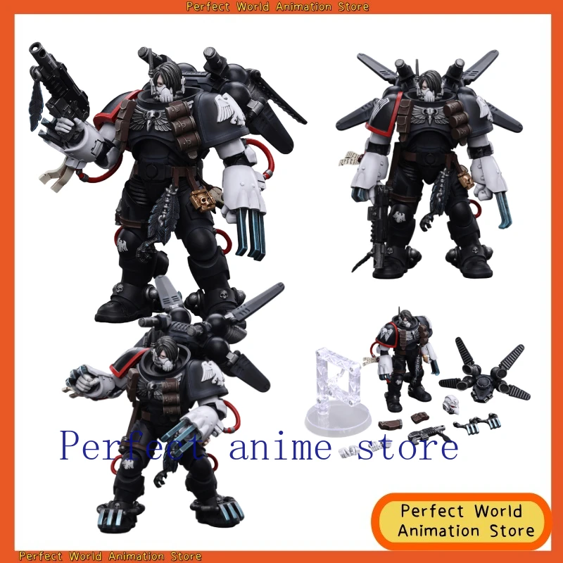 

JOYTOY Dark Source Warhammer 40,000 Raven Guard Chapter Master Kayvan Shrike 1/18 Scale Action Figure Soldier