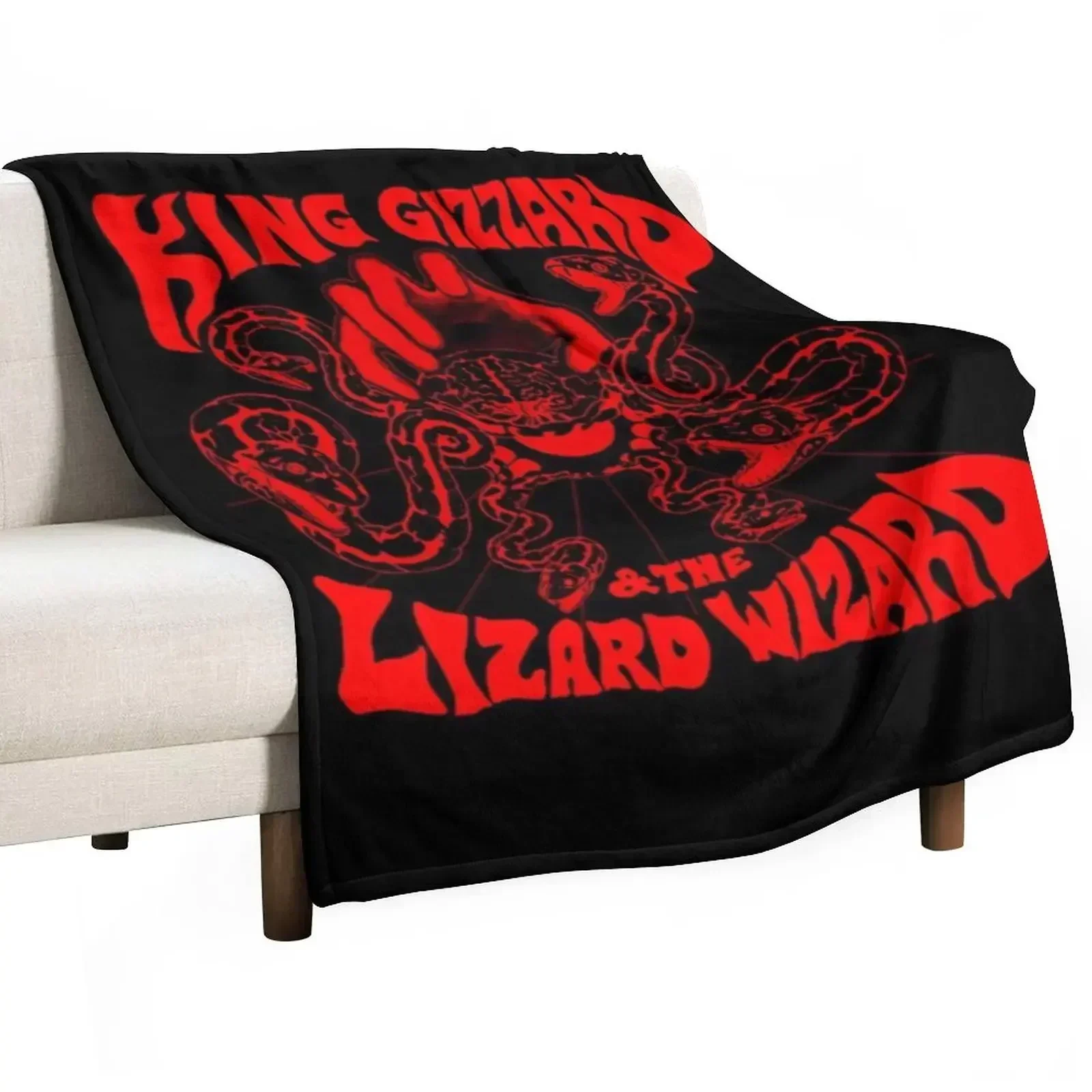 

Gizzverse Red (more color variant in my profile) Classic . Throw Blanket heavy to sleep Comforter Beautifuls Blankets