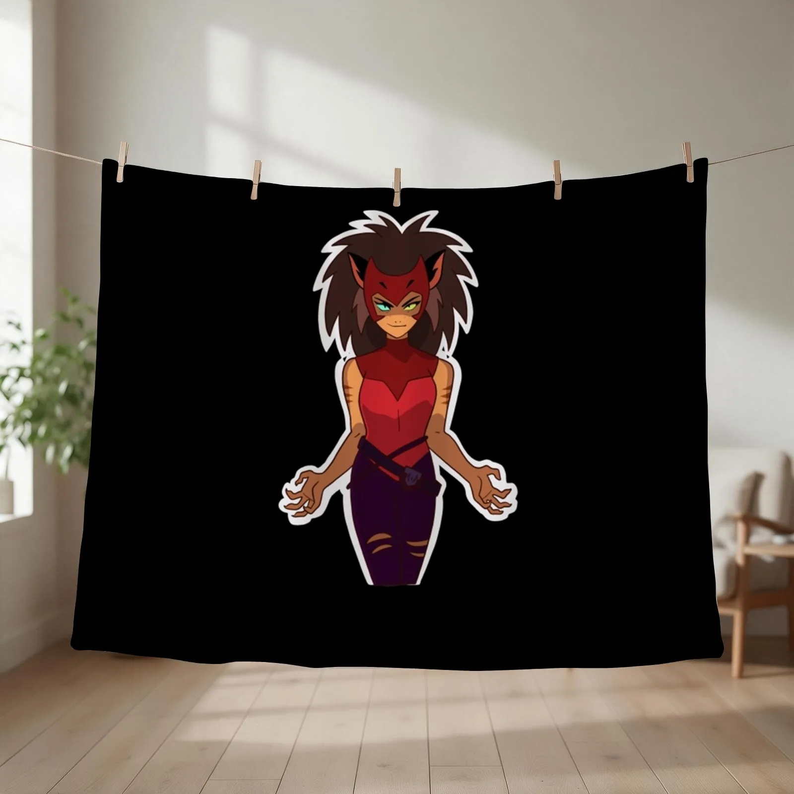 Catra Throw Blanket Thins manga cosplay anime Blankets For Sofas Blankets