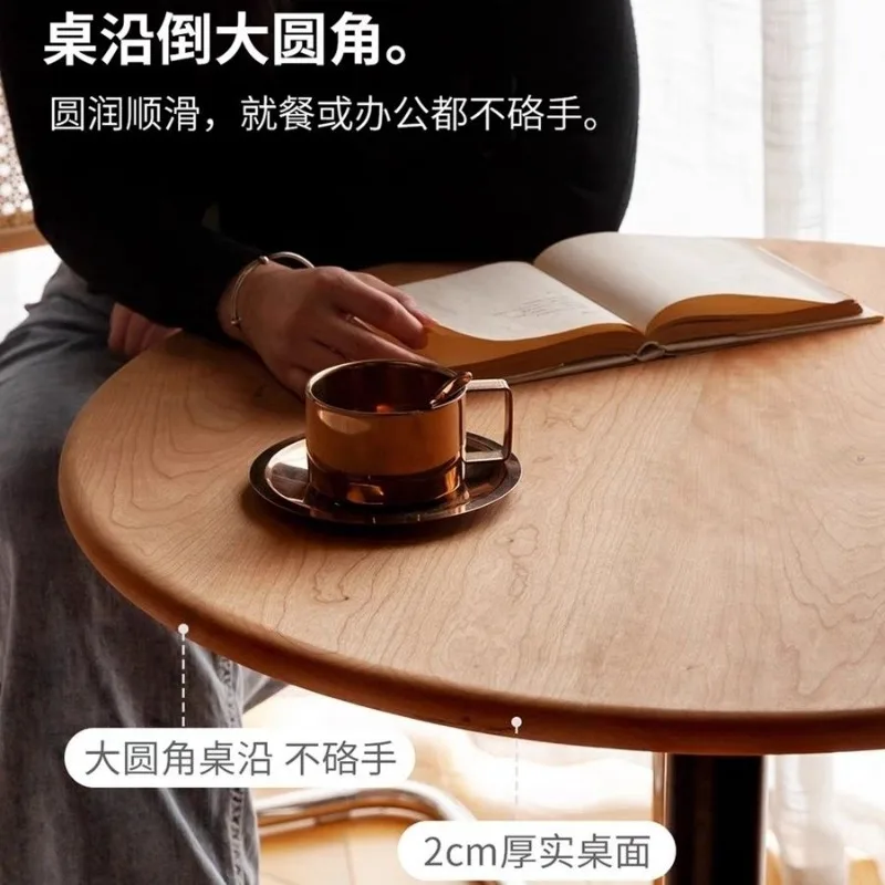 خشب الكرز في أمريكا الشمالية، طاولة قهوة متحركة، طاولة جانبية للرفع، طاولة مربعة صغيرة من خشب الجوز، خشب متين مستدير بجوار السرير