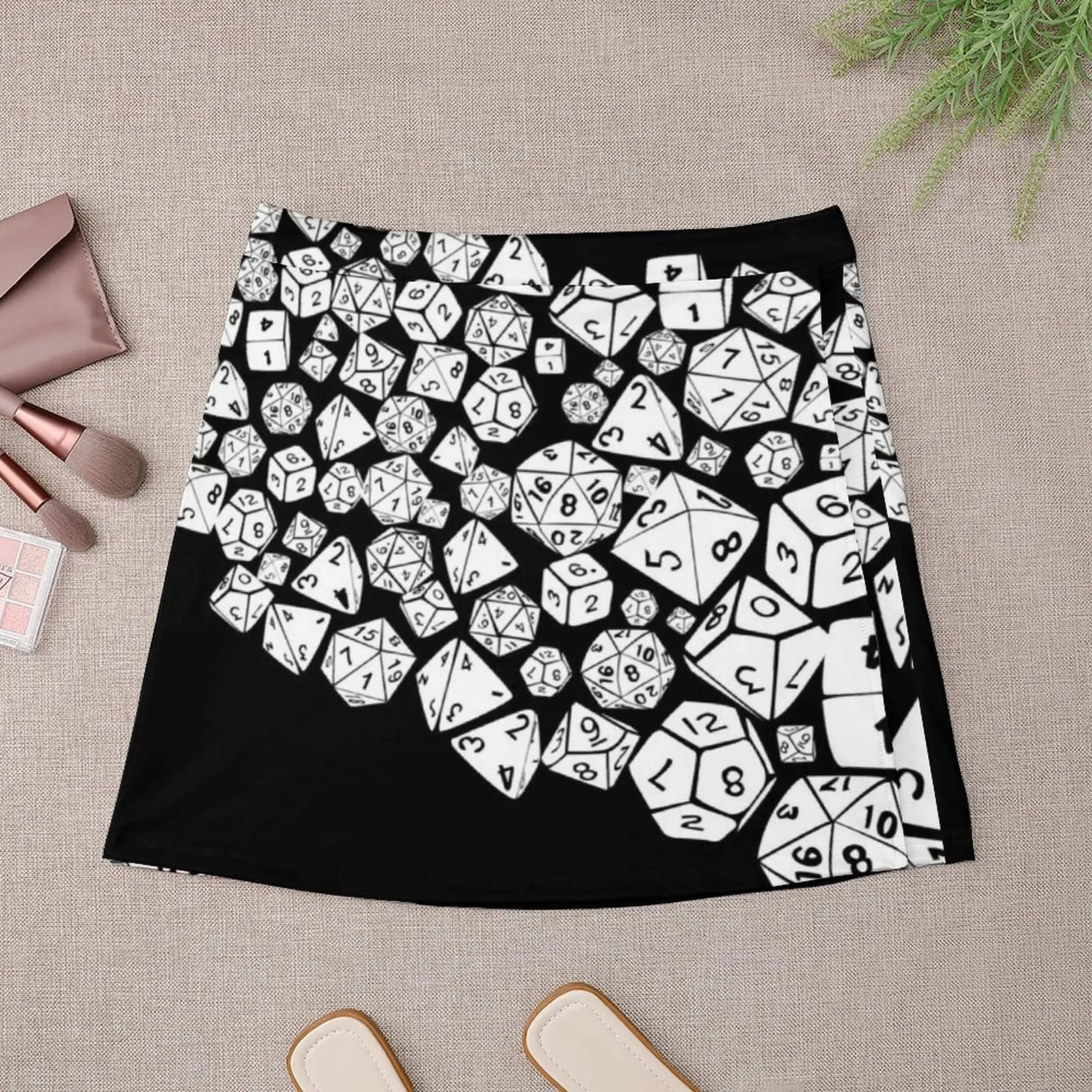 Dice spill Mini Skirt School uniform Skirt shorts