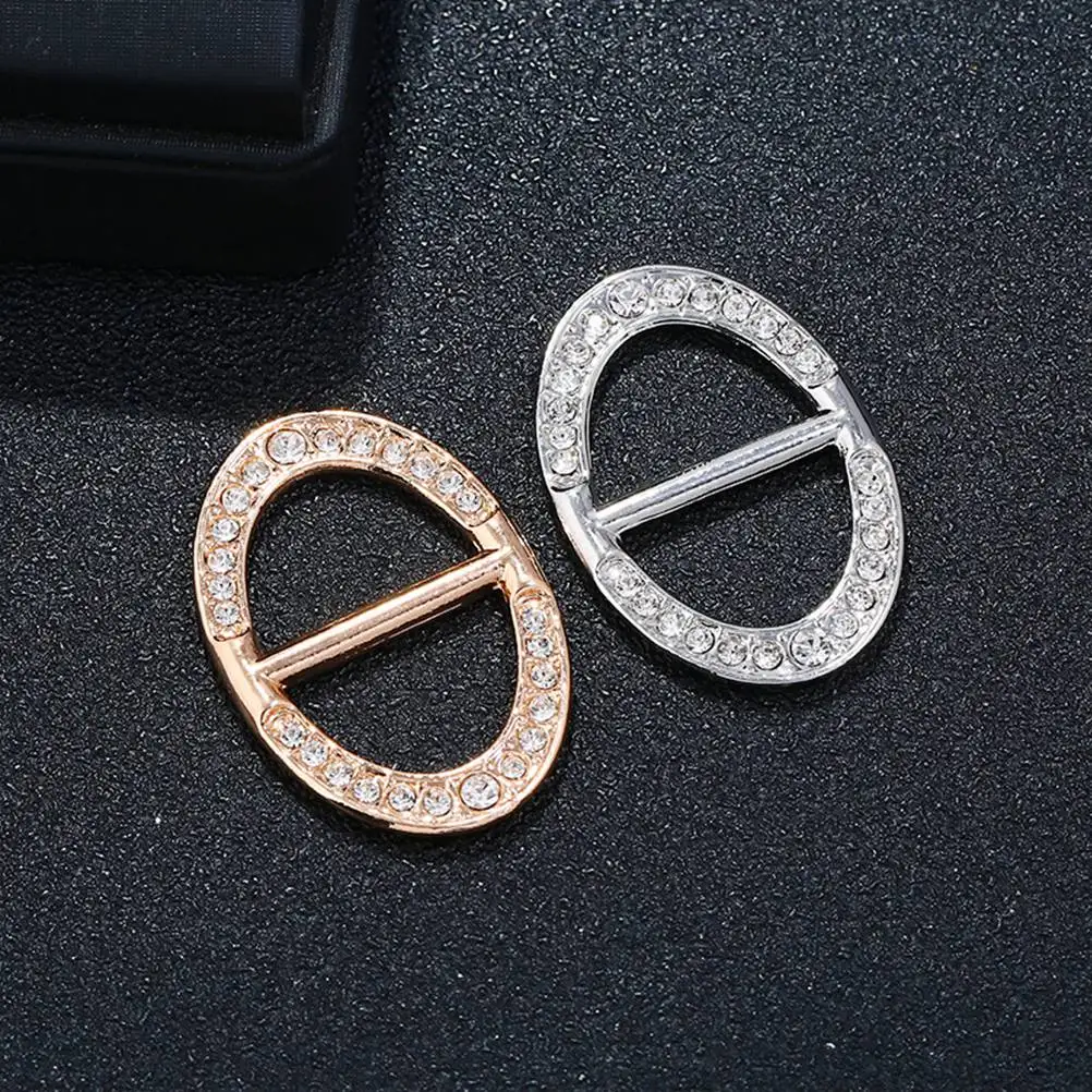 Elegante anillo de bufanda de aleación, diseño clásico plateado, hebilla segura para chal, bufandas, Clip, decoración, regalo para el Día de San Valentín y Navidad