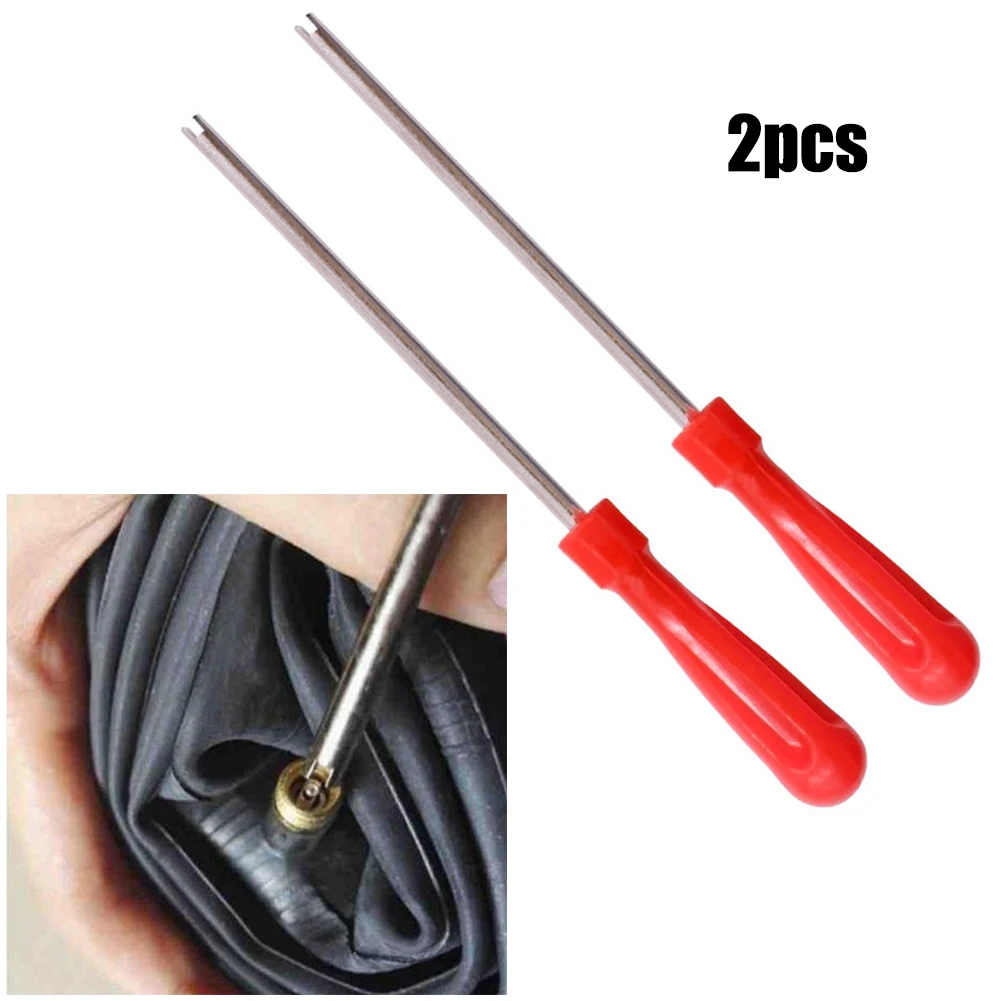 

2pcs 155mm Single Head Valve Core Remover Tire Repair Tool Single Head Car Tyre Valve Stem Core Remover Repair Tool