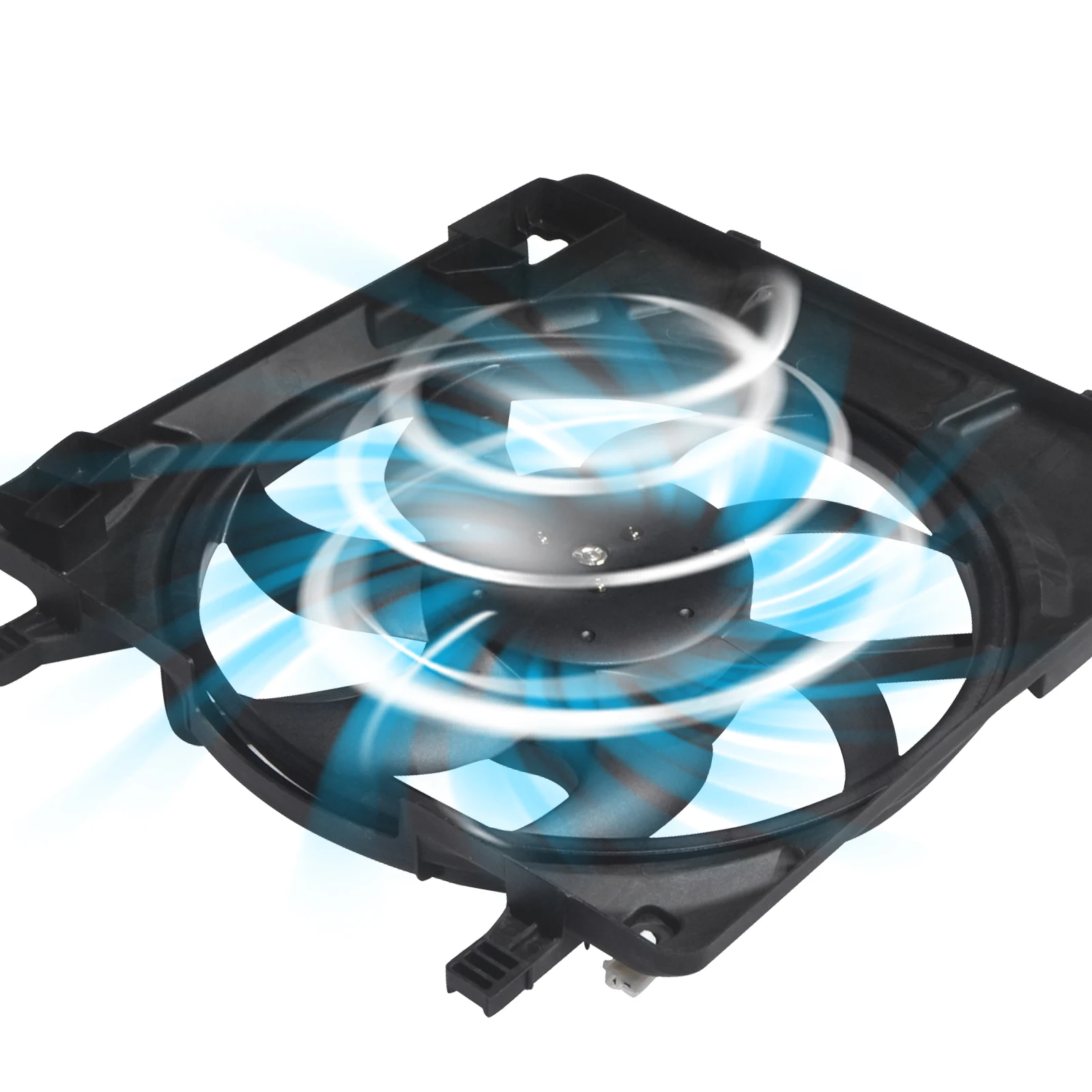 مجموعة مروحة تبريد الرادياتير لسيارة شيفروليه سبارك 2013-2015