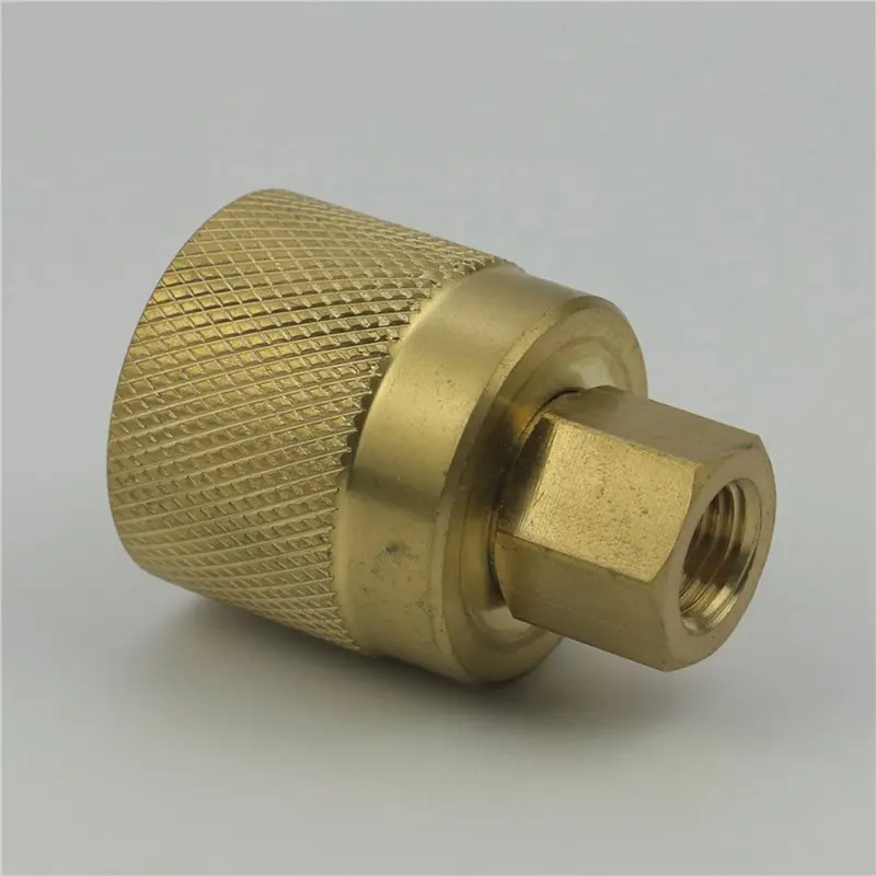 DT42-3X RE7141F Forklift Propane Tank Connector Forklift Connector Female Connection Fitting Adapter Valve Thread