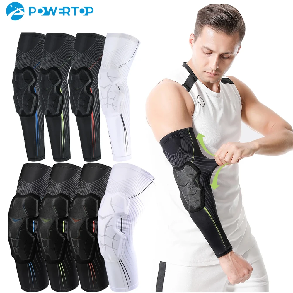 1Pair Adult Knee Pad Bike Cycling Protection Elbow Basketball Sports Knee Pads Knee Leg Covers Anti-collision Protector