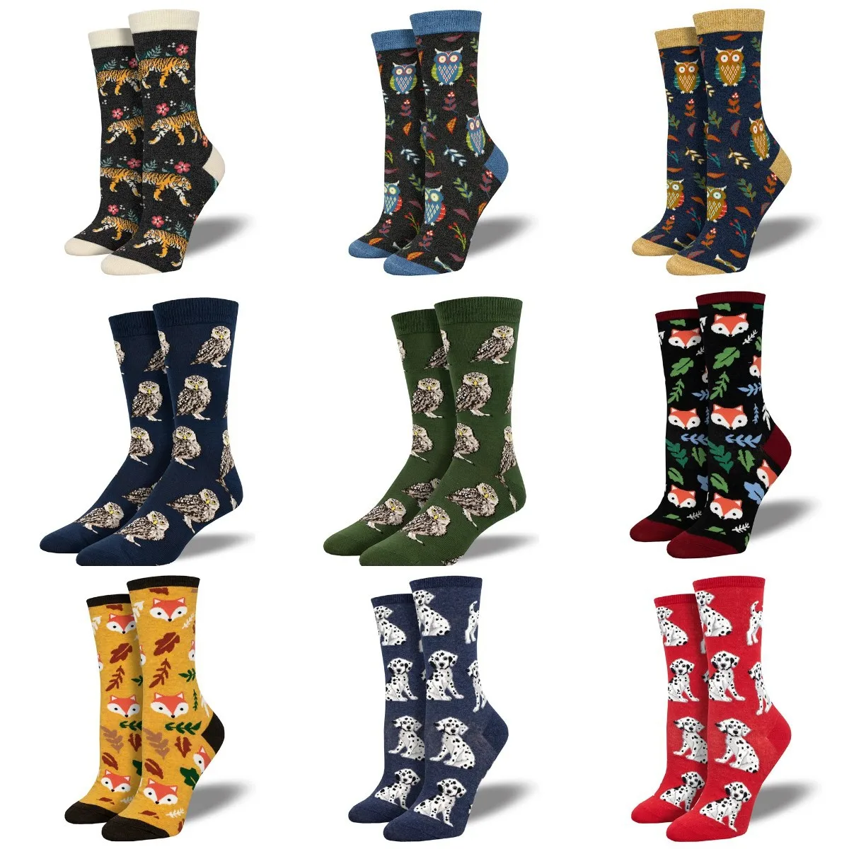 Calcetines de algodón de tubo largo jacquard con dibujos animados y personalidad a la moda para hombre, calcetines para montar en monopatín, calcetines para hombre, calcetines para niños, calcetines navideños mediados de tu