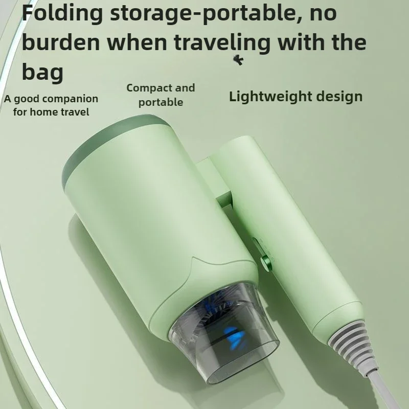

800W High-speed Folding Hair Dryer Household Wind Mute Negative Ions Do Not Hurt Hair Dryer Hot and Cold Two Gears 220V