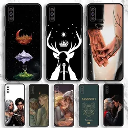 Throne Of Glass Phone Case For Samsung Galaxy A13,A21s,A22,A31,A32,A52,A53,A71,A80,A91 Soft Black Phone Cover
