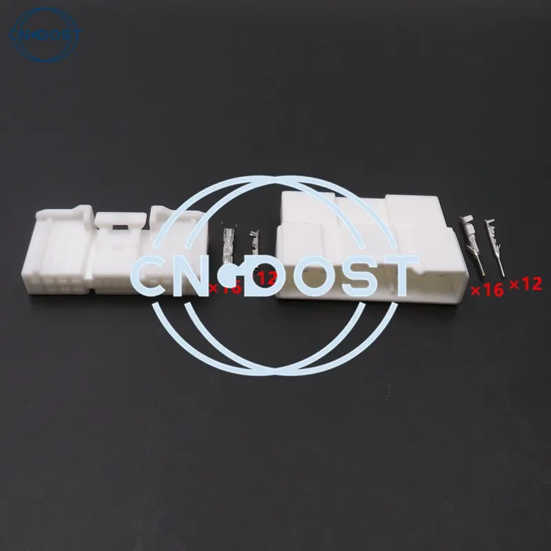 1 Set 28 Pin AC Assembly Auto Low Current Electric Wire Composite Plug Car Male Female Electrical Connector Automobile Parts