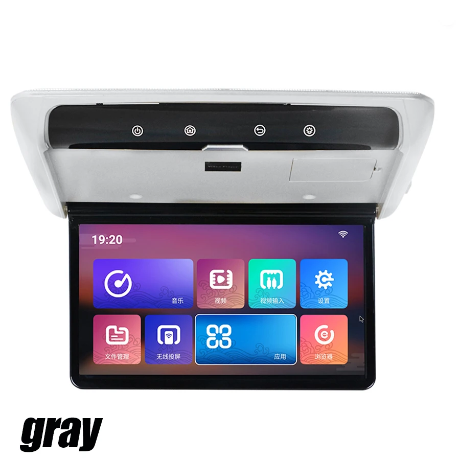 15.6 ''ل هونغ تشى HQ 9 MP5 شاشة السقف الوسائط المتعددة مشغل فيديو العالمي سقف مراقبة السيارة مع HDMI المدخلات WIFI #3