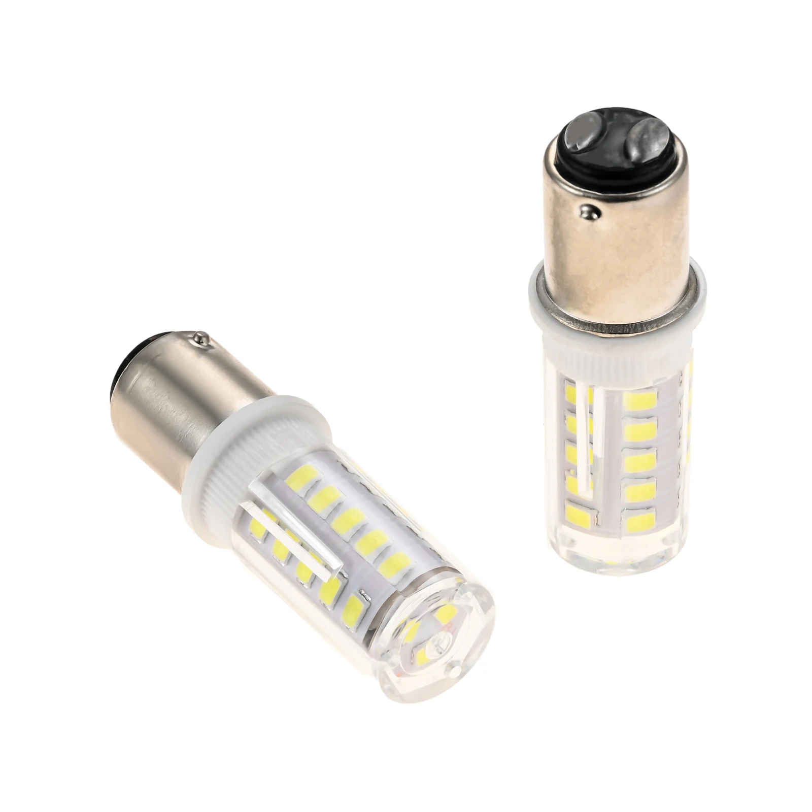 1pc BA15D 5W 240V Sewing Machine Lamp LED Light Bulb for RV Camper Marine Yacht Boat Trailer White Light 33 Number Lamp Beads