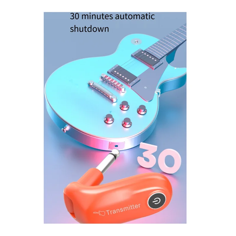 

B93B-Wireless Transceiver Plug And Play Stable Transmission For Musical Instrument Accessories Widely Applicable Orange