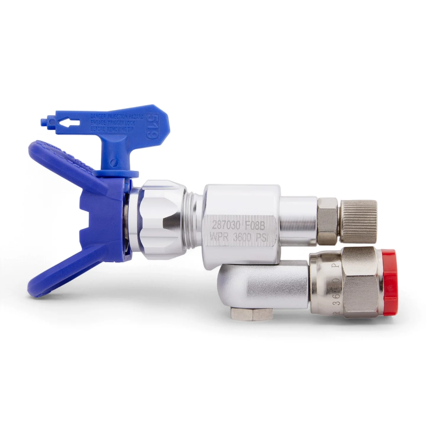 

Комплект сопел для безвоздушного распыления 519 с отсечным клапаном - набор из 3 шт. для безвоздушных краскопультов