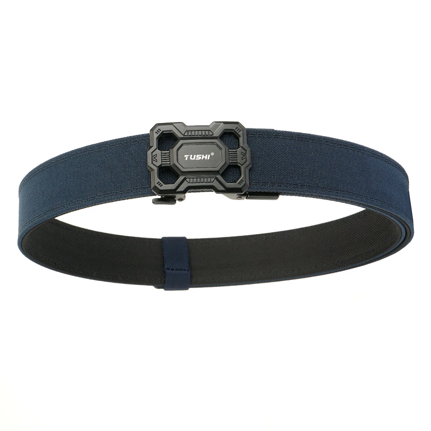 جديد أنيق الصلب التكتيكية حزام للرجال المعادن التلقائي مشبك ضيق النايلون حزام عسكري قاسية حزام العمل جامدة حزام غير رسمي الذكور #4