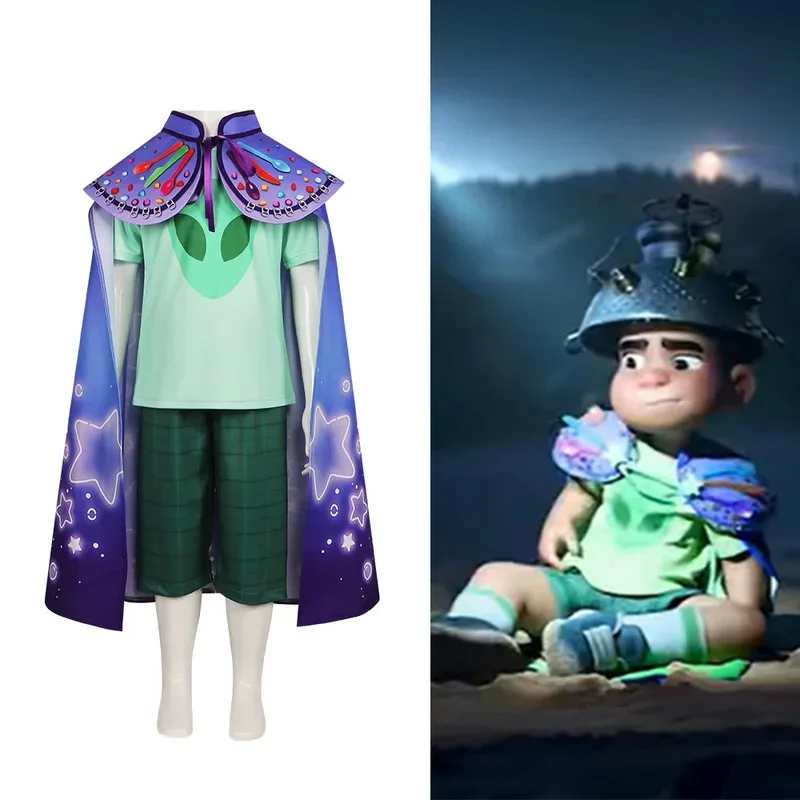 2025 Película Elio Cosplay Disfraz Camiseta Pantalones Reloj para niños y niñas Fiesta de Halloween Mascarada Propc; 6,r'8;p'