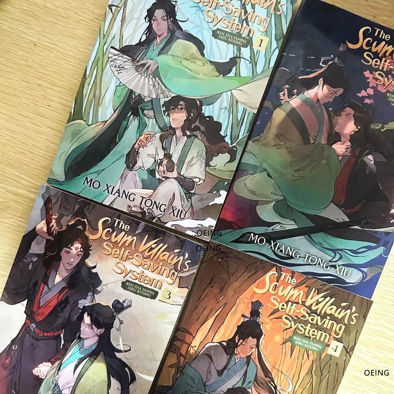 MXTX Bl Love Story Novels The Scum Villain’s Self-Saving System Novel By MXTX Ren Zha Fan Pai English Ancient Love Story Books